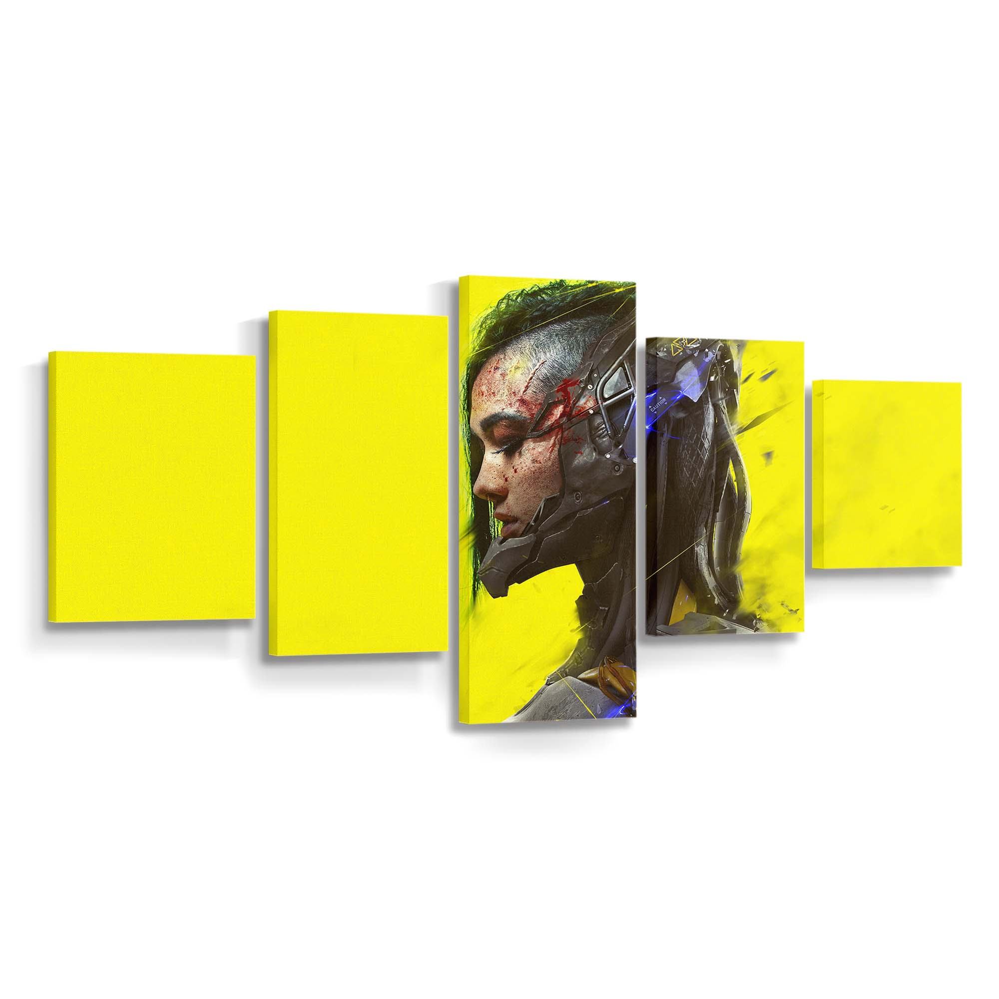 cyberpunk 2077 colored band 4k wq